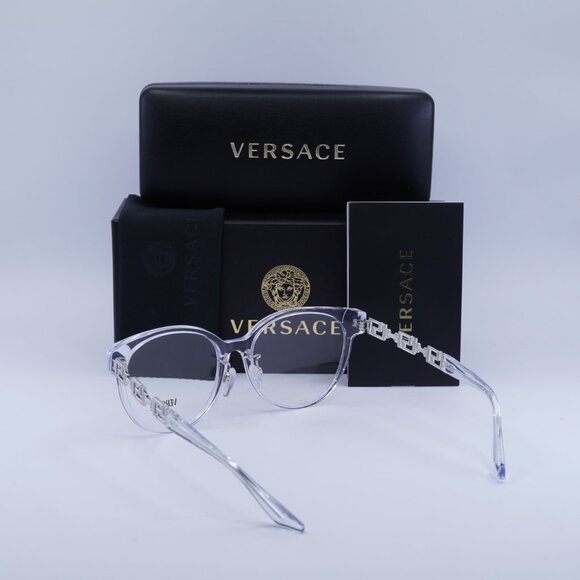 Final Price! Versace VE3302D 148 Crystal Eyeglasses 54mm main image 8